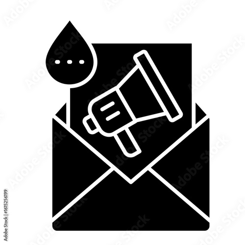Drip Campaign  Icon Element For Design
