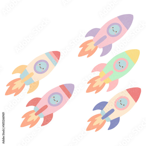 Set of rockets