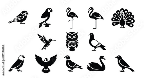 Vector silhouette illustration a stylized black owl silhouette with large eyes sits on a branch, symbolizing wisdom