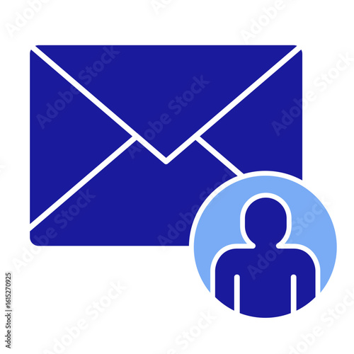 Personalized Message  Icon Element For Design
