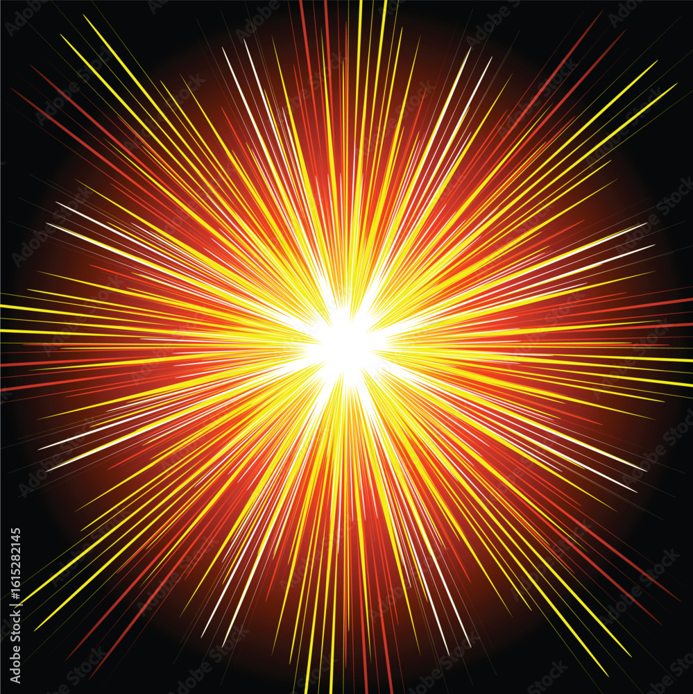 Obraz premium starburst.eps