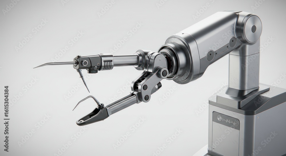 Advanced metallic robotic arm precision tools for industrial applications and scientific research Advanced metallic robotic arm precision tools for industrial applications and scientific research