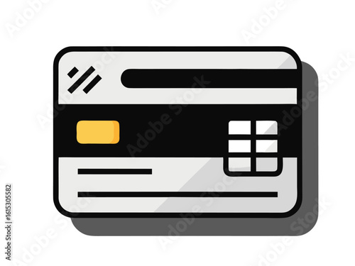 Banking Payment Card Flat Art