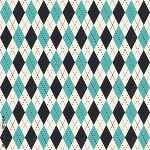 Pattern background with argyle design 0503