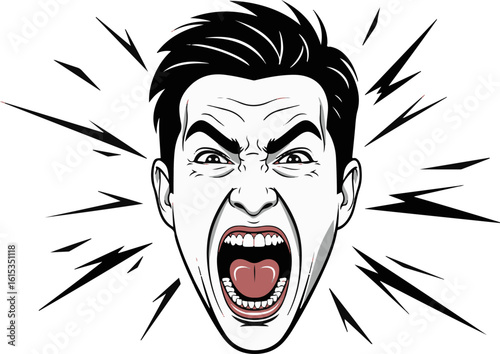 Explosive Anger: A Scream of Frustration