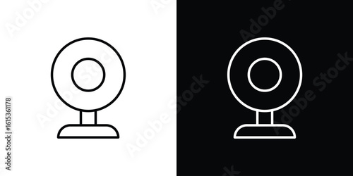 Webcam icon for template logo, vector designs.