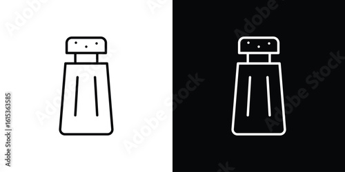 Salt pepper icon for template logo, vector designs.