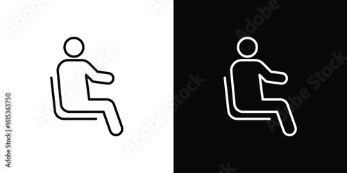 Restroom icon for template logo, vector designs.