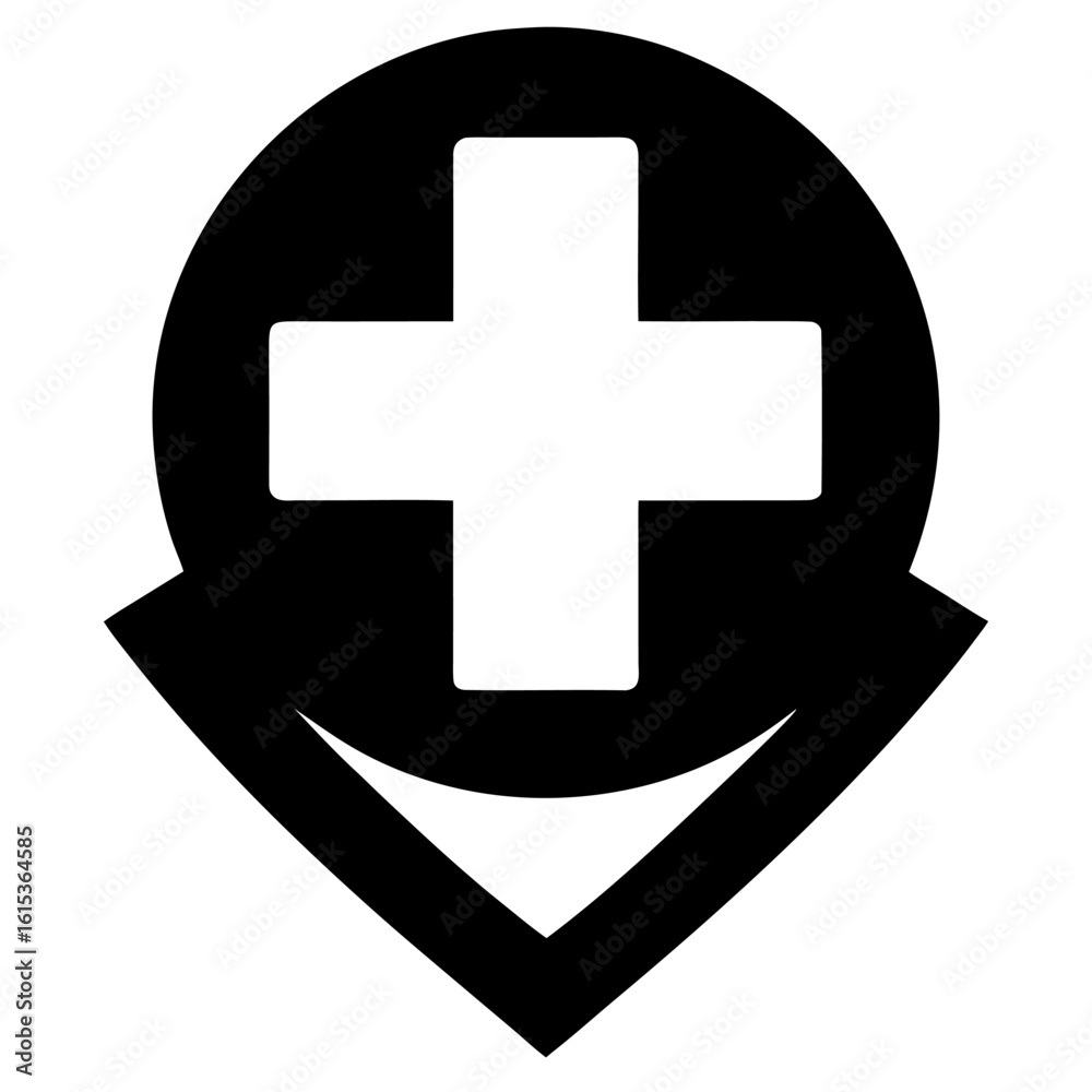 Obraz premium first aid kit icon