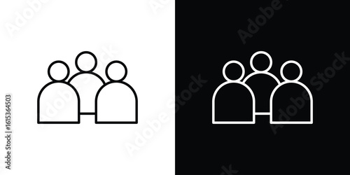 people icon for template logo, vector designs.