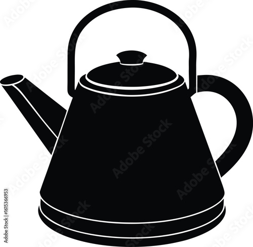 teapot isolated on white background