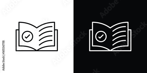 Guide icon for template logo, vector designs.