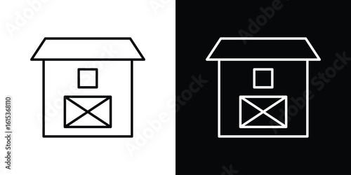 Farm icon for template logo, vector designs.