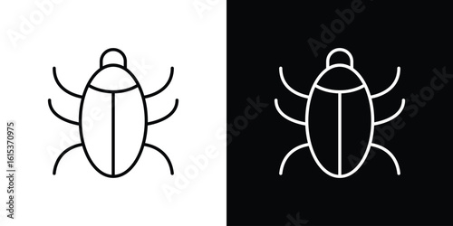Bugs icon for template logo, vector designs.