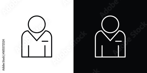 Admin icon for template logo, vector designs.