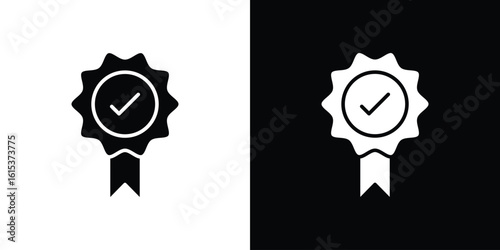 Warranty icon, logo elements of graphic designs