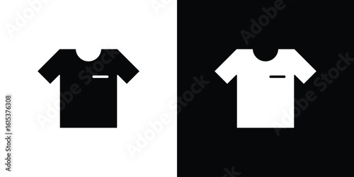 Shirt icon, logo elements of graphic designs