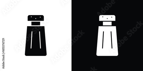 Salt pepper icon, logo elements of graphic designs
