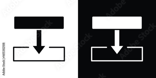 Diagram next icon, logo elements of graphic designs