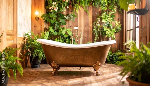 bath room with bath tub