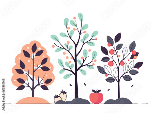 tree with birds