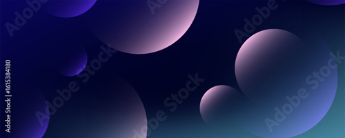 three dimensional earth dark blue and purple circle background