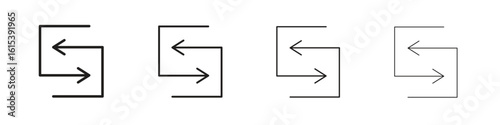 Replace icon linear vector icon in a editable style.