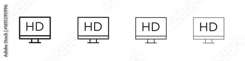 High definition icon linear vector icon in a editable style.