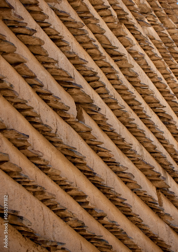 Traditional clay and silt homes in a village, Najran Province, Najran, Saudi Arabia