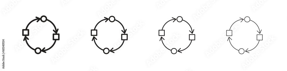 Obraz premium Adaptation icon linear vector icon in a editable style.