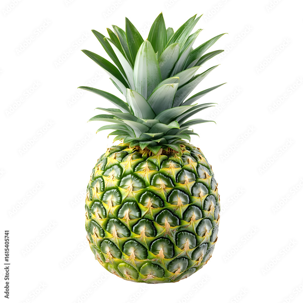 Fototapeta premium Fresh Whole Sugar Apple Fruit on White Background