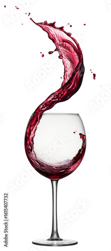 red wine splash