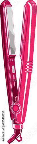 Modern Hair Straightener with Sleek and Functional Design