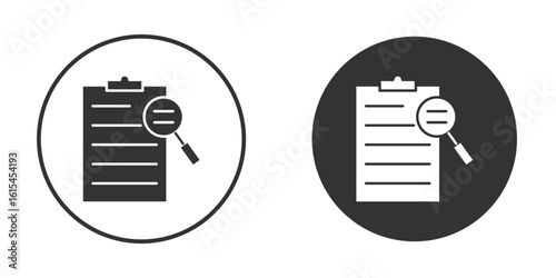 Overview icon for website design, logo for web and apps.