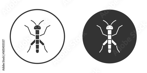 Locust icon for website design, logo for web and apps.