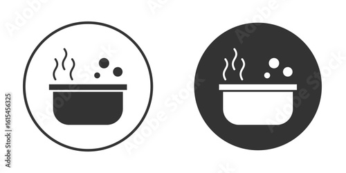 Hot tub icon for website design, logo for web and apps.