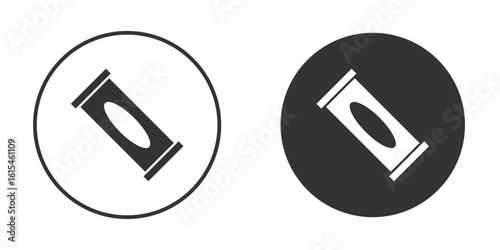 Candy-bar icon for website design, logo for web and apps.