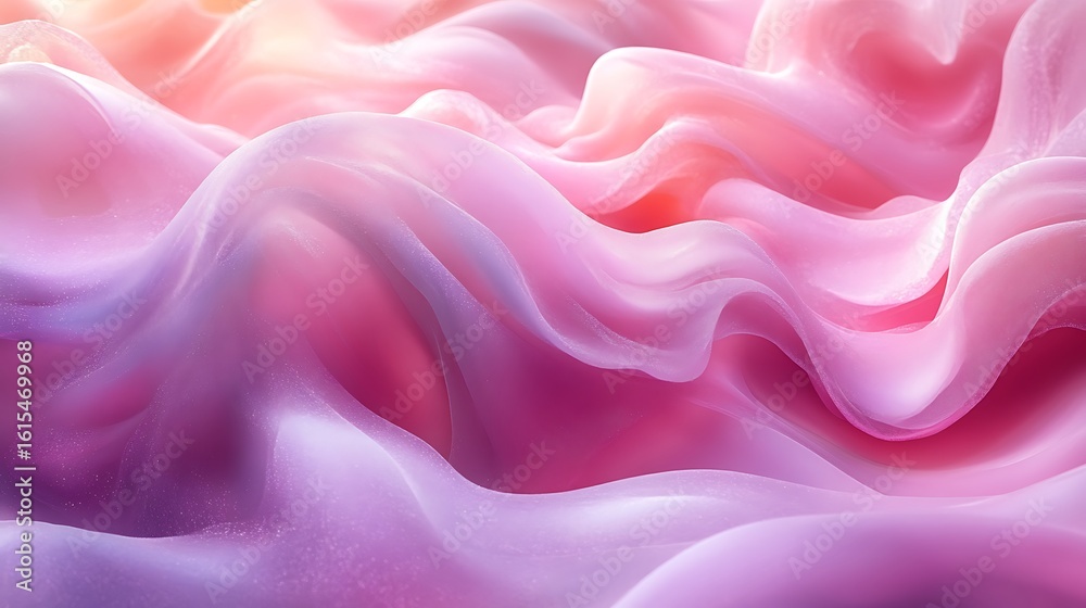 Obraz premium Smooth gradient background featuring vivid pastel colors and digital textile texture motion high resolution picture