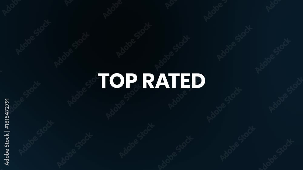 Top Rated – Electric Neon Title Animation in 4K for Reviews or Rankings Top Rated – Electric Neon Title Animation in 4K for Reviews or Rankings