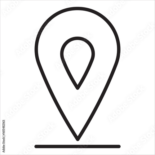 Logistik icon outline vector