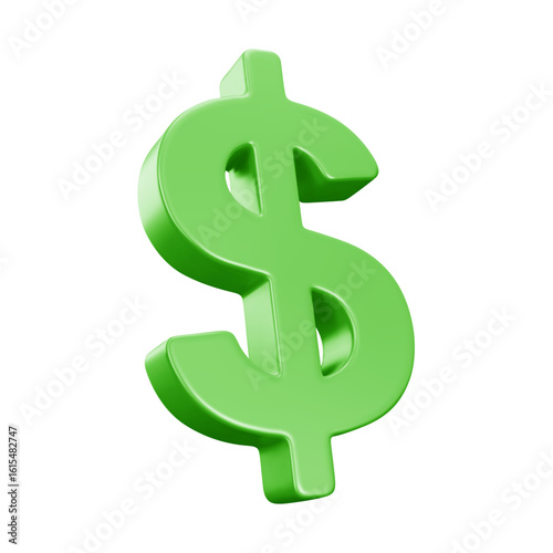 green dollar sign