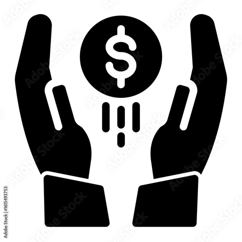 Investment Fund Business Icon from Business Opportunity Collection (Solid Style)