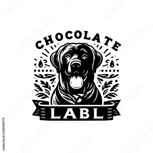 black and white dog