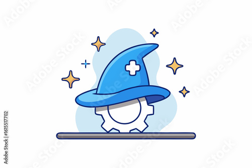 wizard hat gear magic settings fantasy support