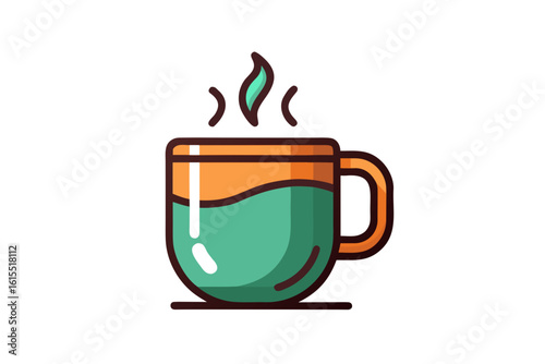 Calming Tea Mug Clean Soothing Warm Icon  