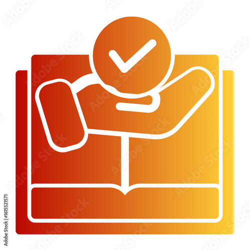Market Research Knowledge Icon from Business Opportunity Collection (Solid Gradient Style)