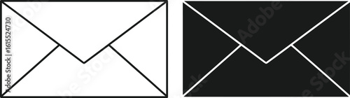 Envelope icon set