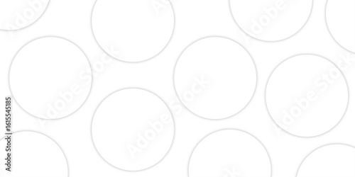 Abstract seamless pattern of colorful 3D circles for a modern design background or web banner illustration. label, wallpaper, business, element, template, decoration, blank, frame, bubble, shape, arts