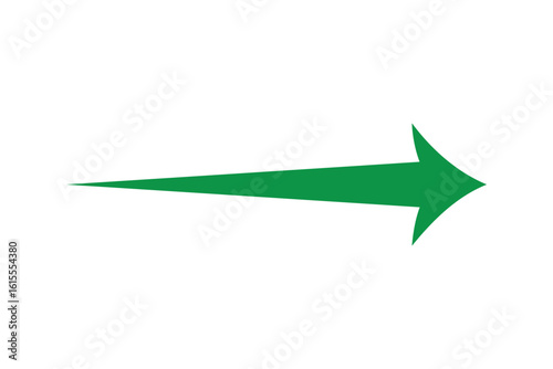 Print Long arrow icon. Long arrow vector icon. Black horizontal long arrow. Straight long arrow vector icon