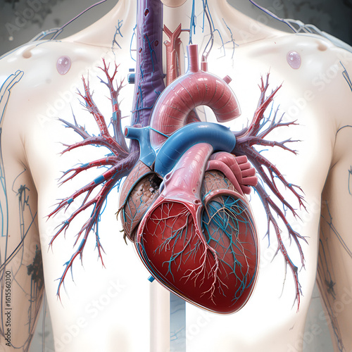 aortic arch damage and vein dilated left aorta root bulge of Turner Marfan Syndrome chest disorder heart attack stroke graft for pain with hernia high blood vessel clots and stent open renal kidney